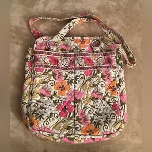 Vera Bradley 2011 Tea Garden Retired Shoulder Bag - Excellent Preloved Condition